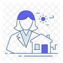 Real Estate Agency Person Trusted Advisor Expert Advice アイコン