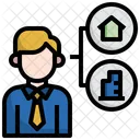 Real Estate Agent  Icon