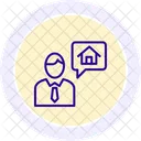 Real Estate Agent Realestate Agent Icon