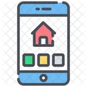Real Estate App Online Real Estate Mobile App Icon