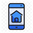 Real Estate Smartphone Icon