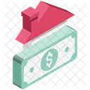 Building Dollar Real Estate Icon
