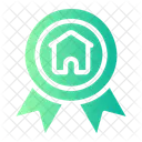 Real Estate Badge Construction Property Icon