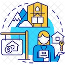 Real estate brokers  アイコン
