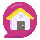 Real Estate Chat Communication Conversation Icon