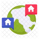 Real Estate Chat Communication Conversation Icon
