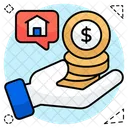 Real Estate Chat Communication Conversation Icon