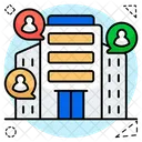 Real Estate Chat Communication Conversation Icon