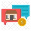 Real estate chat  Icon