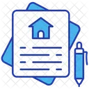 Real Estate Contracts Property Law Real Estate Law Icon