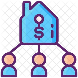 Real Estate Crowdfunding  Icon