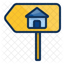 Real Estate Direction  Icon