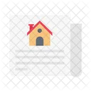 House Building Document Icon