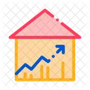 Real Estate Graph  Icon