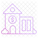 Real Estate House Building Icon