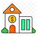 Real Estate House Building Icon