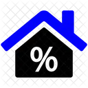 Real Home Percent Icon