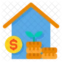 Real Estate Loan Finance Icon