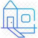 Real Estate House Building Icon