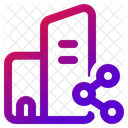 Real Estate Share Network Icon