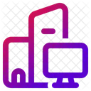 Real Estate Trolley Delivery Packaging Icon