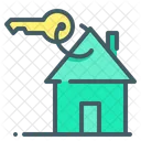 Real Estate Key  Icon
