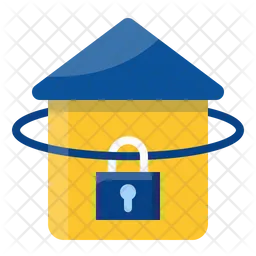 Real Estate Lock  Icon