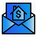Mail Real Estate Invoice Icon
