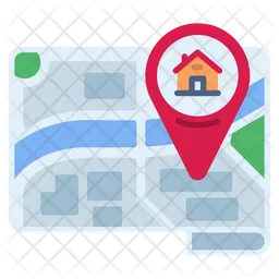 Real estate map  Icon