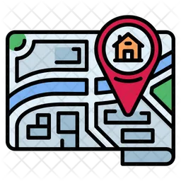Real estate map  Icon