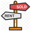 Rent Sold Let Icon