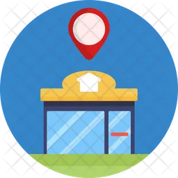 Real Estate Office Location  Icon