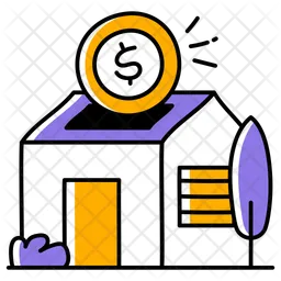 Real Estate Payment Plan  Icon