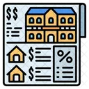 Real Estate Price List Icon