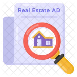 Real Estate Search  Icon