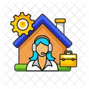 Real Estate Service  Icon