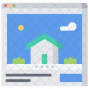 Site Building House Icon