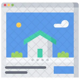 Real estate Site  Icon