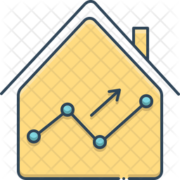 Real Estate Statistics Icon