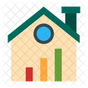 Real Estate Stats  Icon