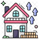 Real Estate Value Home Value House Value Icon
