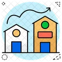 Real Estate Value Home Value House Value Icon