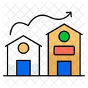 Real Estate Value Home Value House Value Icon