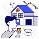 Real Estate Value Home Value House Value Icon
