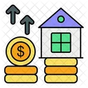 Real Estate Value  Icon