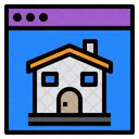 Website House Building Icon