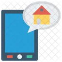 Online House Mobile Icon
