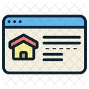 Real Estate Website  Symbol