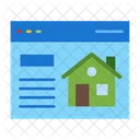 Real Estate Website  Icon