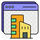 Real Estate Website  Icon